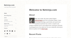 Desktop Screenshot of netninja.com