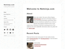 Tablet Screenshot of netninja.com