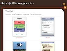 Tablet Screenshot of iphone.netninja.com